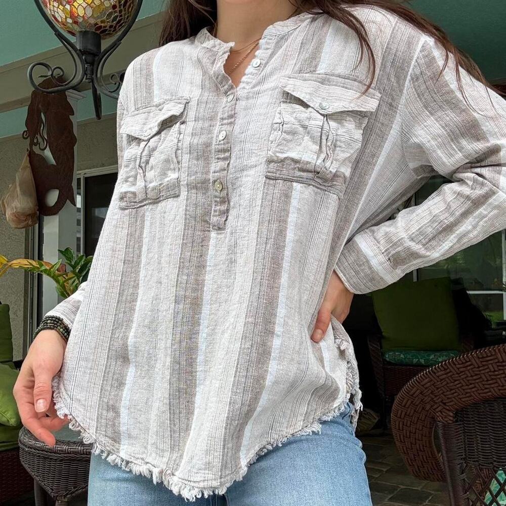 Elan Linen Blend Shirt